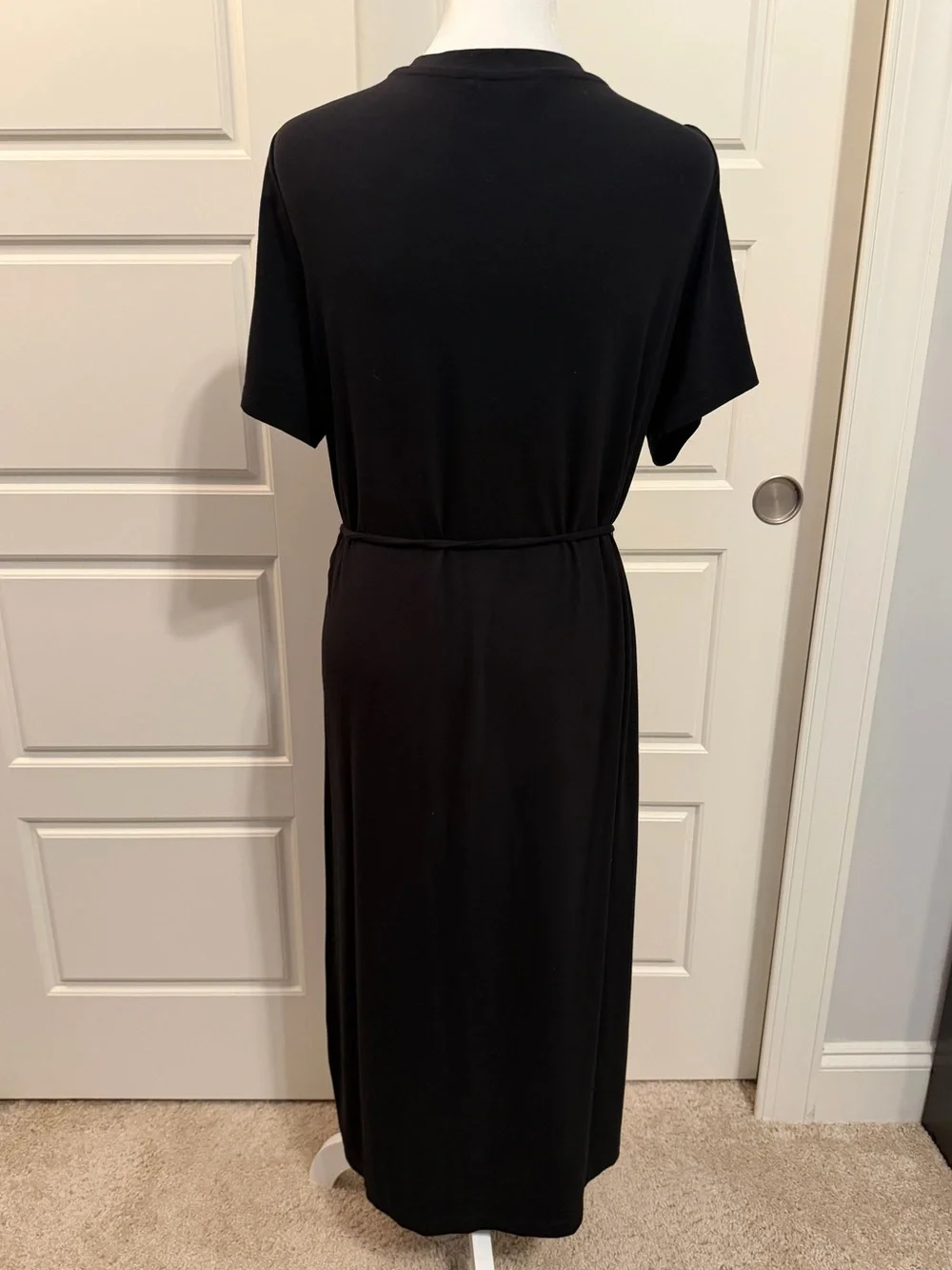 Banana Republic Black Crewneck Dress